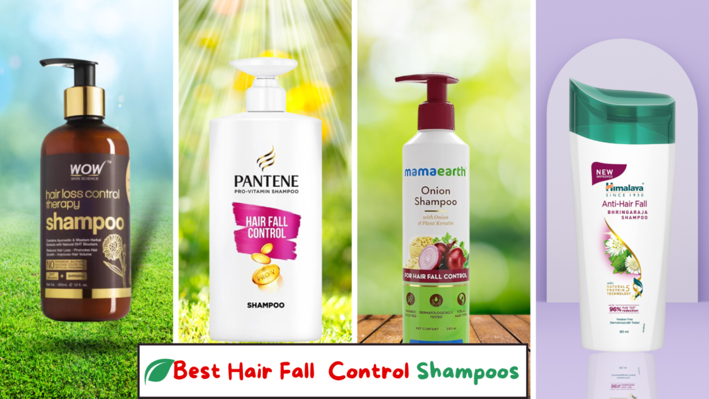 Best Hair Fall  Control Shampoos