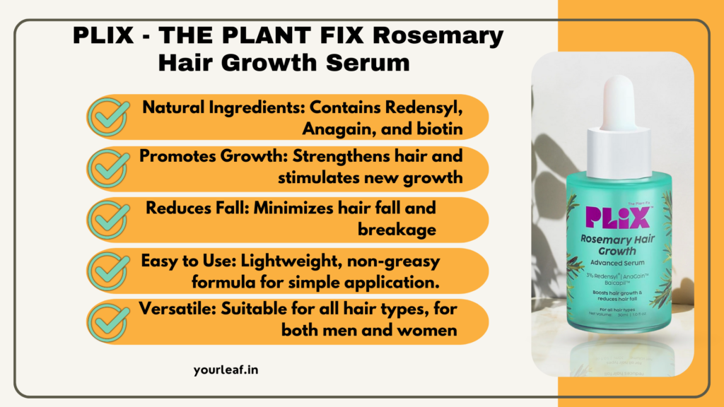 plix hair growth serum|yourleaf.in