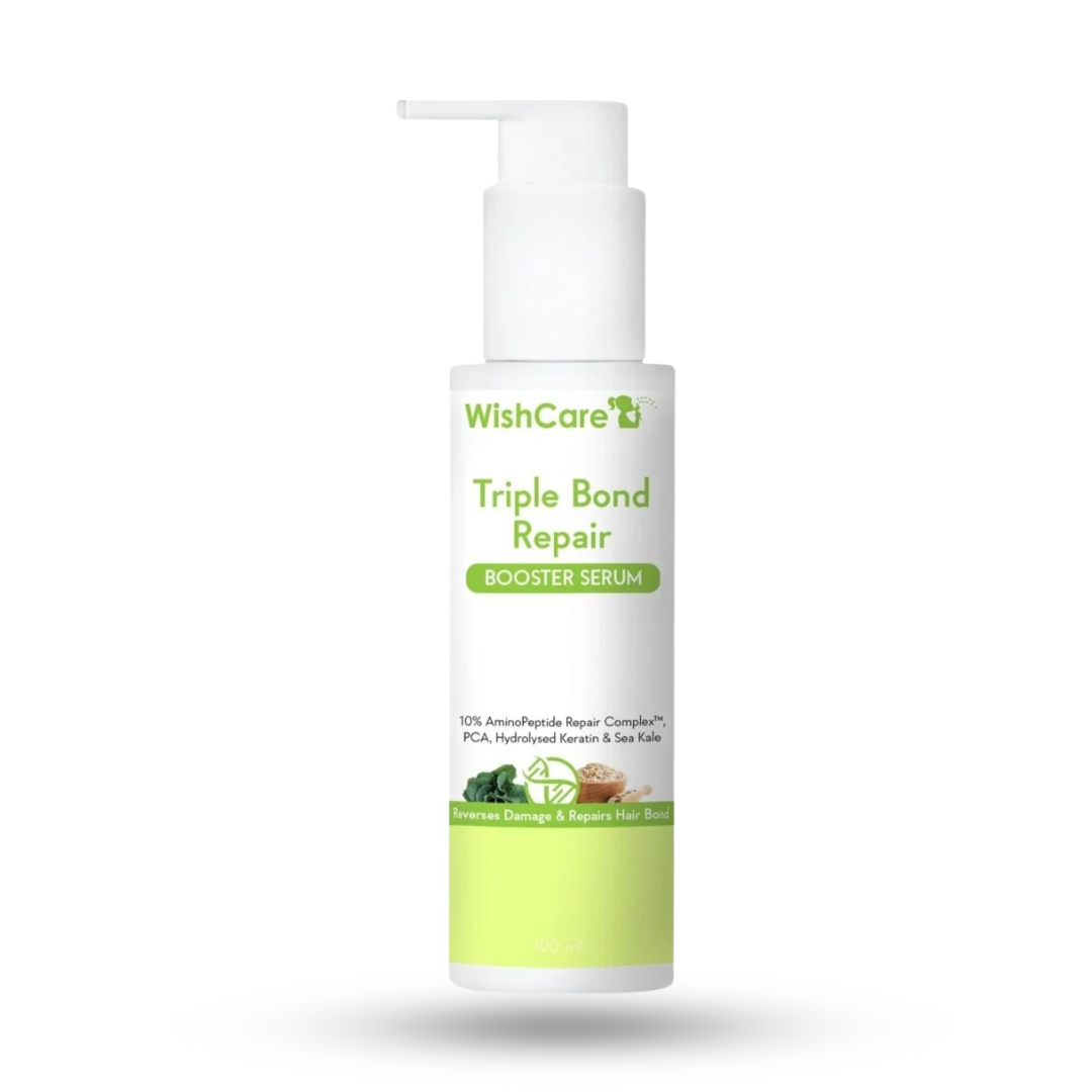 WishCare Triple Bond Repair Booster Hair Serum|yourleaf.in