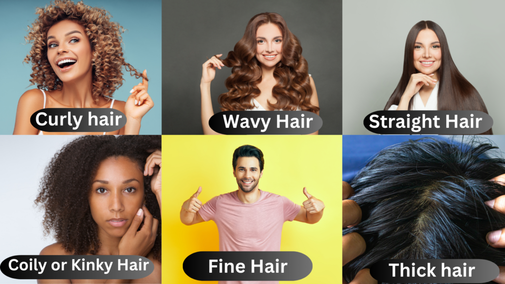 Hair types