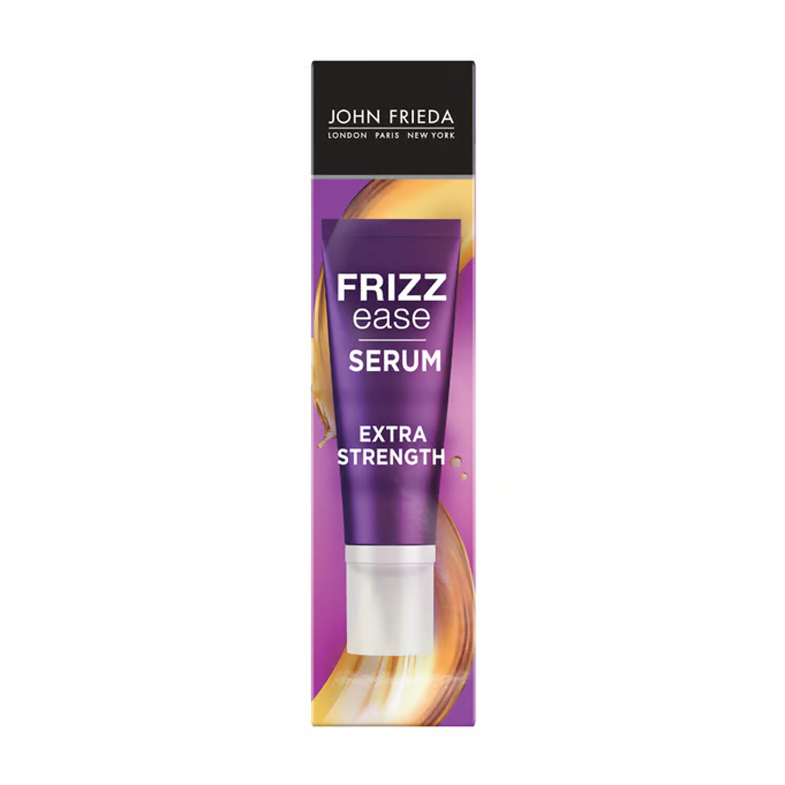Smooth, frizz-free hair after applying hair serum to control flyaways and achieve a sleek look|yourleaf.in