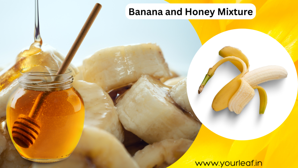 banana hair mask | yourleaf.in | hair serum | hair mask |banana and honey 