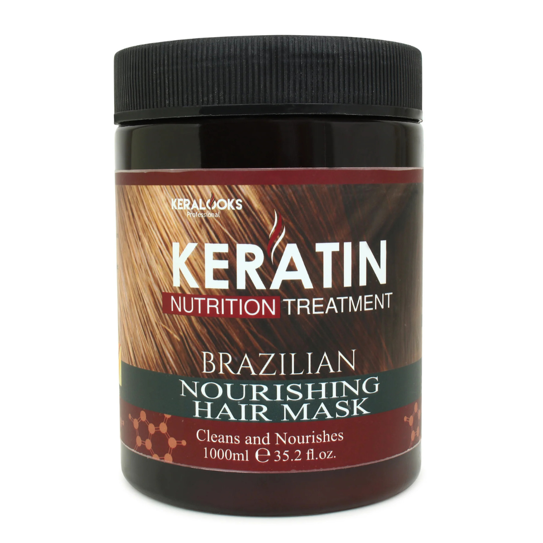 keratin hair mask | yourleaf.in | hair serum | Keratin Brazilian Nourishing For All Types Hair Mask